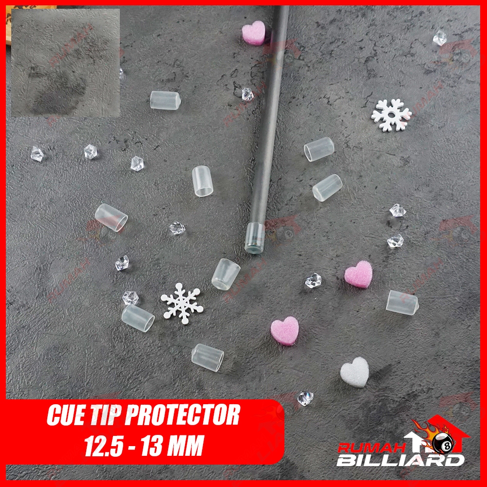 Cue Tip Protector - Cue Tip Rubber - Pelindung Cue Tip - Karet