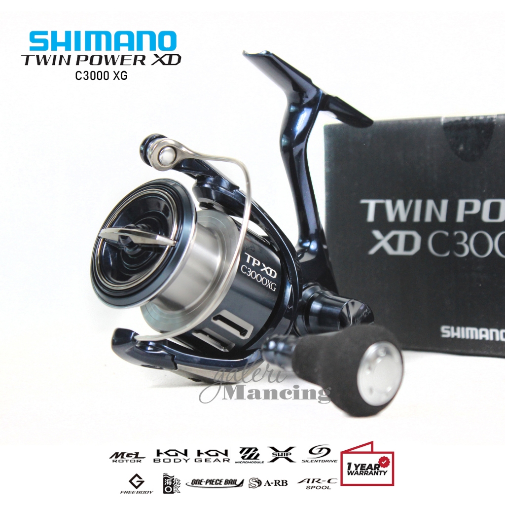 Reel Shimano Twin Power New 2021-XD C3000XG