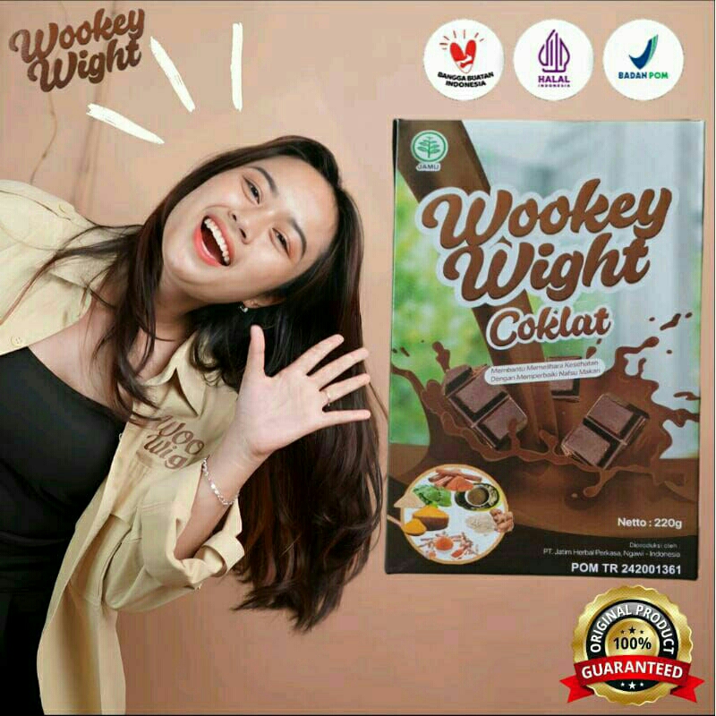 

WOOKEY WIGHT RASA COKLAT - Susu Bernutrisi Penambah Berat Badan Dan Penggemuk Original