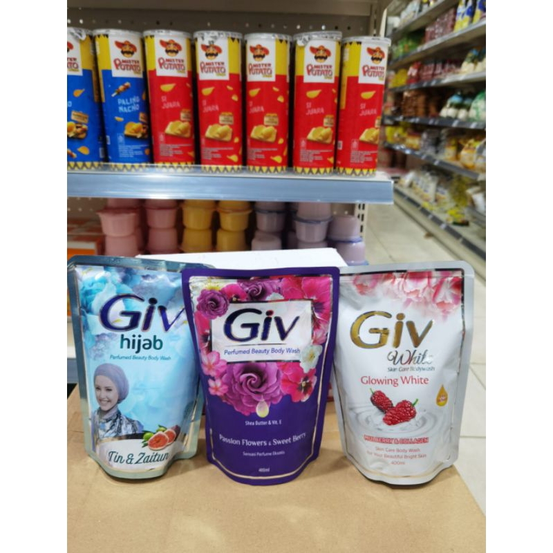 [TERMURAH] GIV SABUN CAIR 400 ML / SABUN MANDI CAIR GIV 400ML