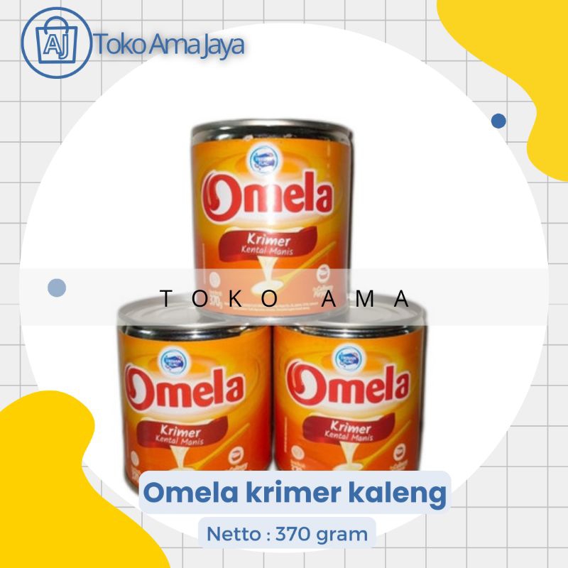 

Omela susu kental manis kaleng 370 gram