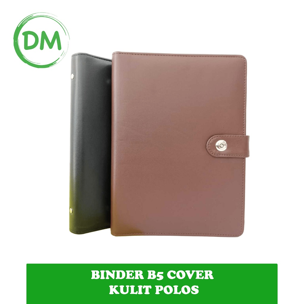 

DM- BINDER B5 COVER KULIT POLOS