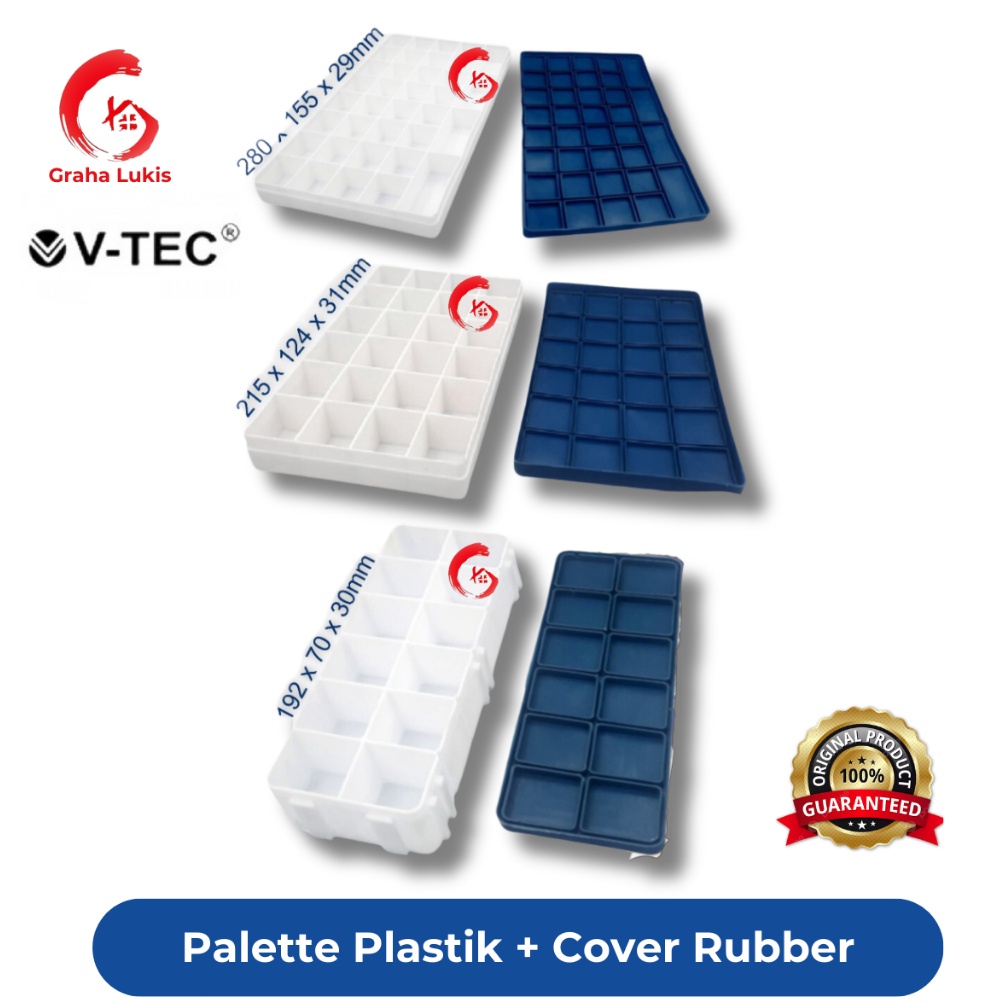 

KODE E87F Palette Plastik Untuk Cat Poster Palet Plastik Tutup