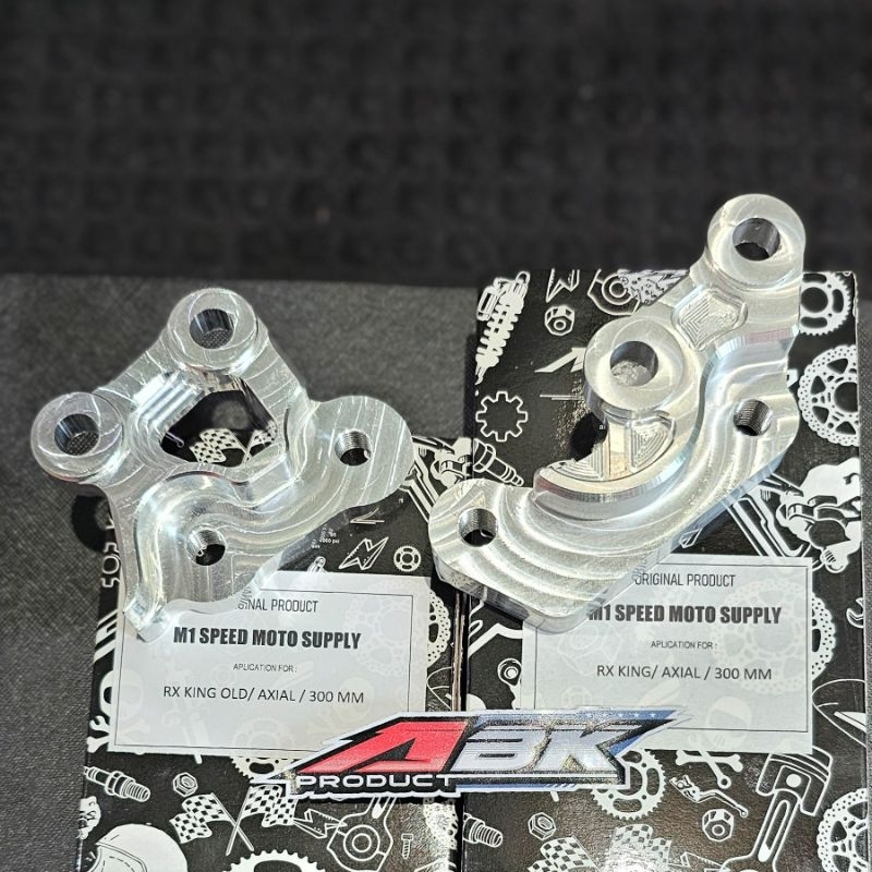 Breket kaliper rx king axial disc 300mm bracket kaliper axial brembo nissin rx king old rx king new 