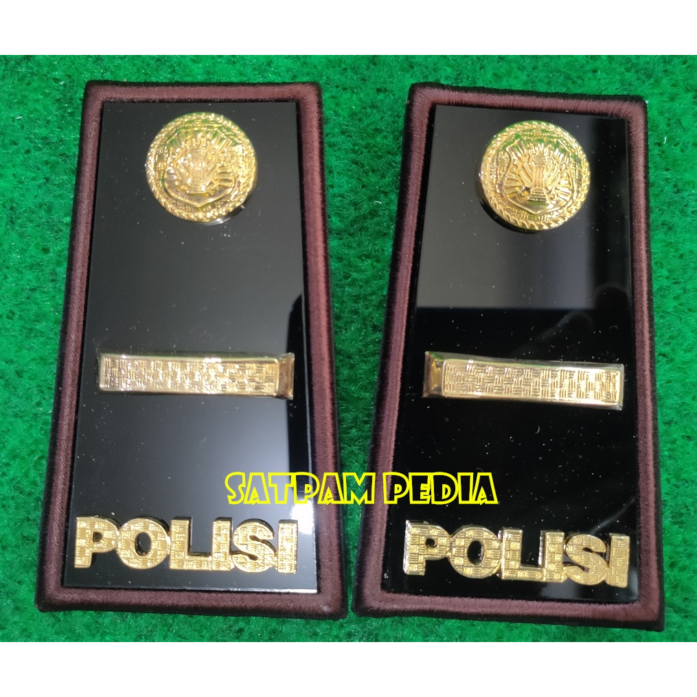 Pangkat Ipda PDH Akrilik Catur AIJ - Pangkat PDH Ipda Akrilik