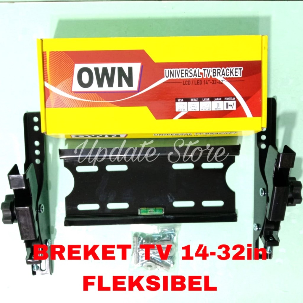 Breket TV 14-32in Fleksibel