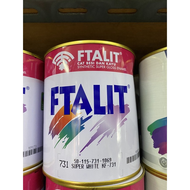 

KODE L75O CAT MINYAK FTALIT GLOSS KILAP KEMASAN 1 KG