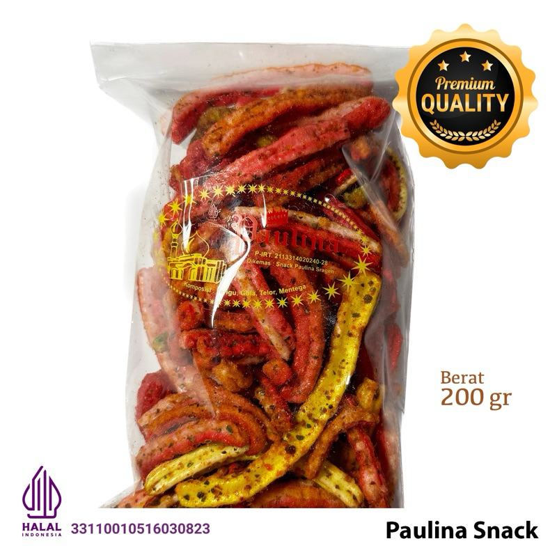 

Paulina Snack Cipir Pedas 200gr