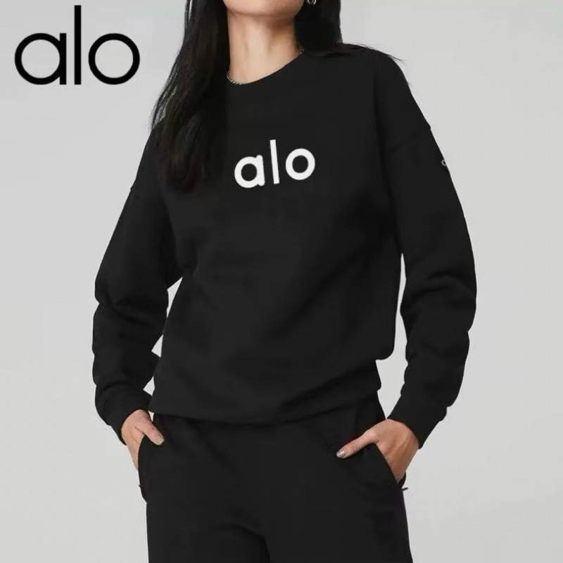 Sweater oversized wanita, Kaos tebal Modist warna Hitam - *KW S* (Sultan Mansa)