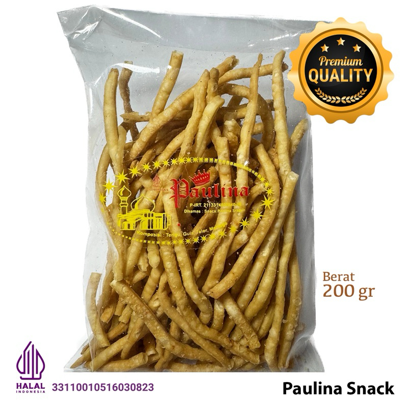 

Paulina Snack Stik Bawang / Snack stick bawang