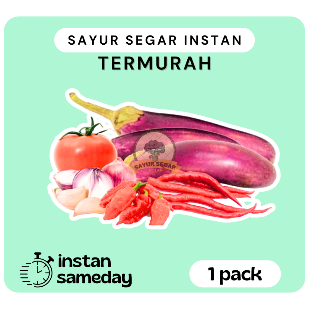 

Paket Terong Balado - Sayur Segar Instans