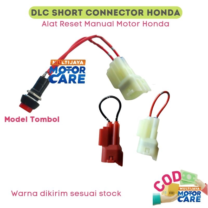 DLC SCS Alat Reset Manual Injeksi Honda / SOKET DLC HONDA /  DLC Short Connector SCS