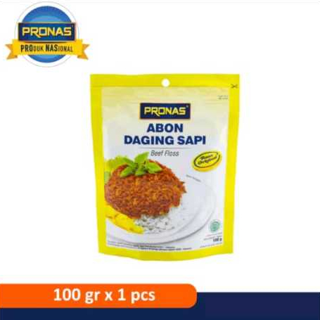 

PRONAS ABON SAPI ORI & PEDAS 100GR