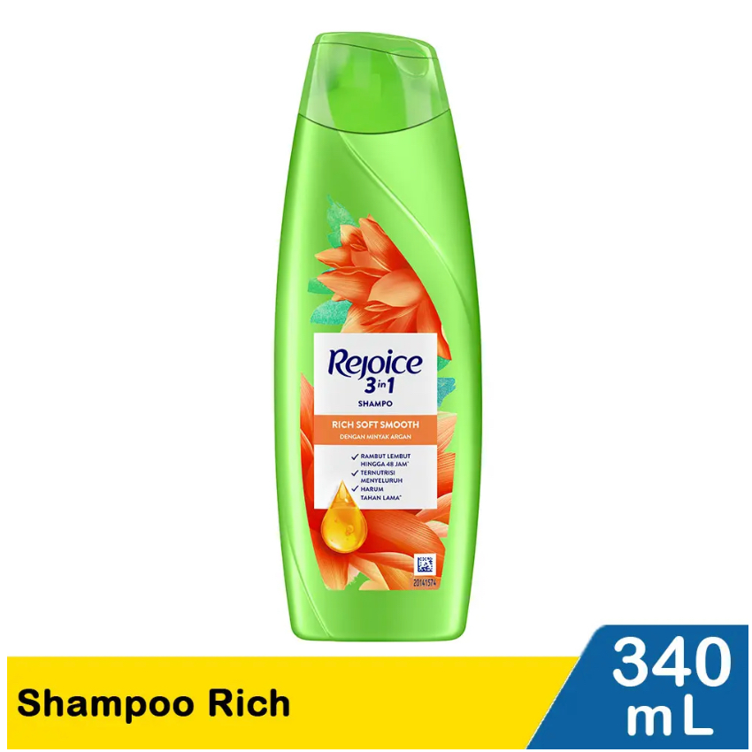 Rejoice Shampoo Rich 340 ml