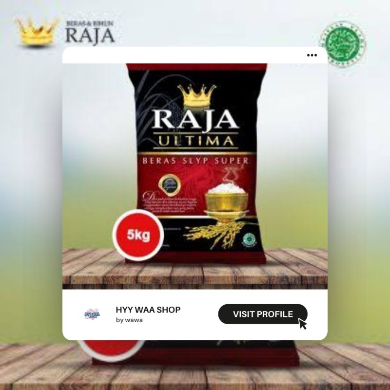 

Beras Raja Ultima premium 5KG