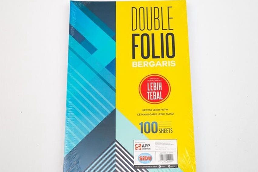 

HJ6 KesDouble Folio Bergaris Sidu 1 Sheets SINAR DUNIA