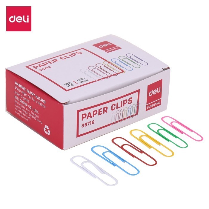 

TBMO DELI PAPER CLIP BOX 39716 - DGI