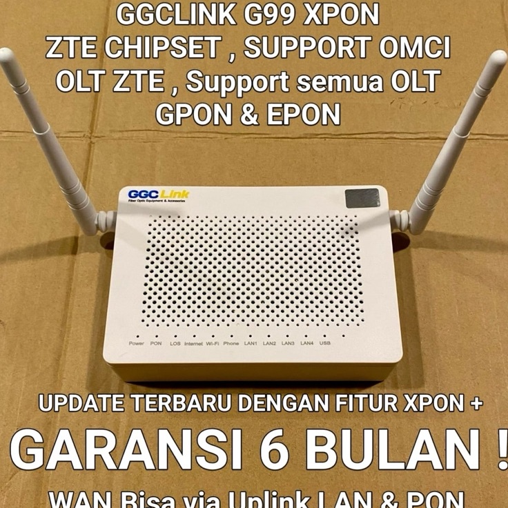 ONT XPON GGC G99 XPON New Baru EPON GPON ONU Bukan ZTE F663NV3A