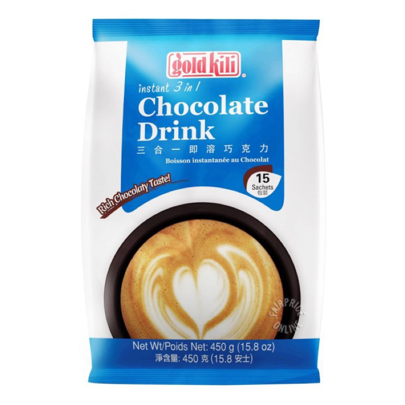 

coklat gold kili (chocolate drink)