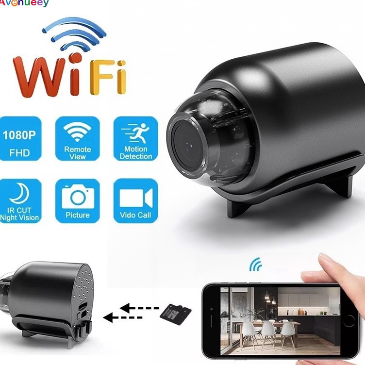 Kamera Keamanan WIFI Kamera Mini HD 18p CCTV Kamera Kecil Kamera Mini Kamera Keamanan Bluetooth Kame