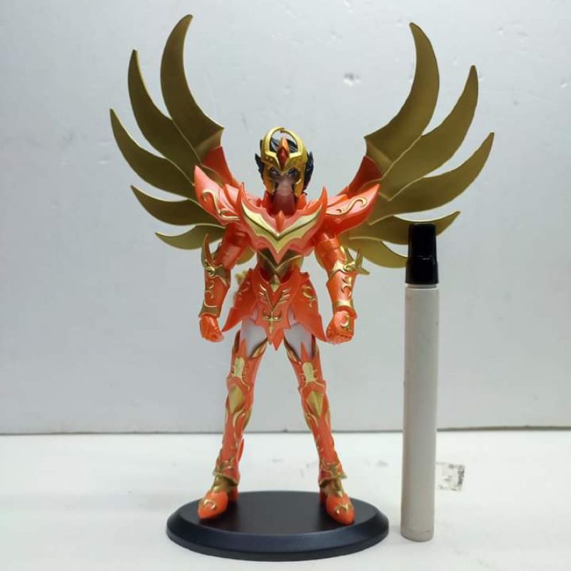 mainan mini staticsaint saiya orange Myth Cloth EX Pegasus Dragon Shiryu Hyoga Cygnus Phoenix Ikki t
