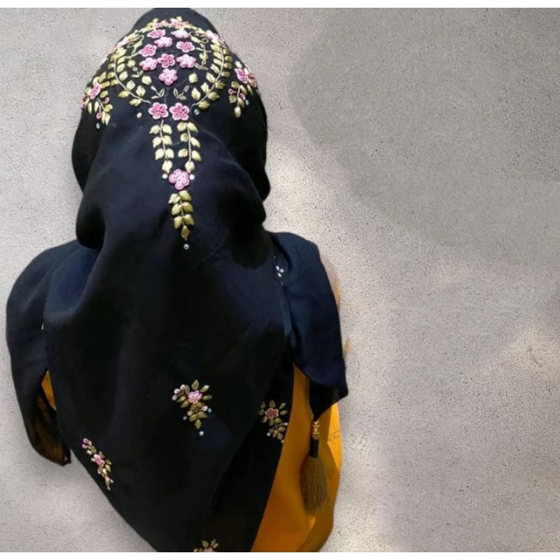 HIJAB SULAM ASOKA SEGIEMPAT HIJAB TASEL PARIS ASOKA HIJAB PARIS SULAM ASOKA TASEL