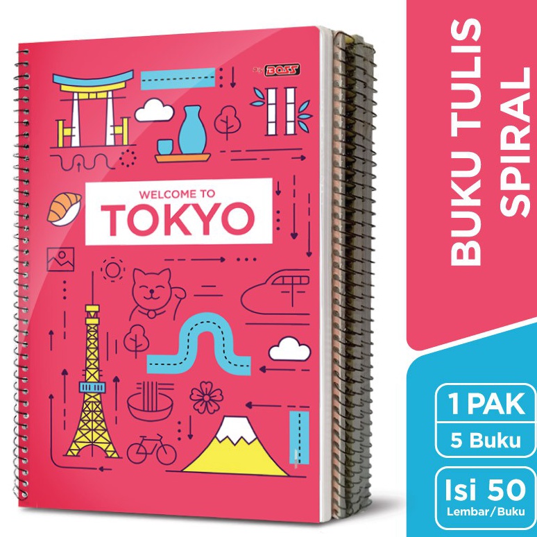 

Limit Boss Buku Tulis Spiral 5 Lembar