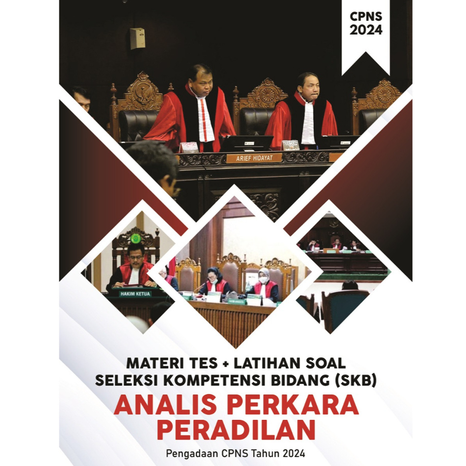 BUKU TES SKB CPNS MAHKAMAH AGUNG 2024 – Klerek Analis Perkara Peradilan