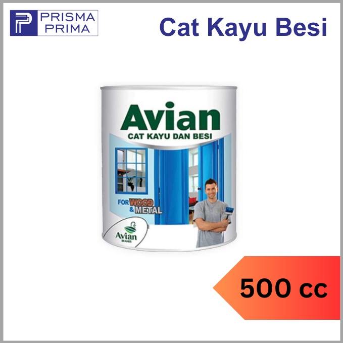 

KODE N32A Cat Minyak Sintetis AVIAN Kayu dan Besi 5 ml