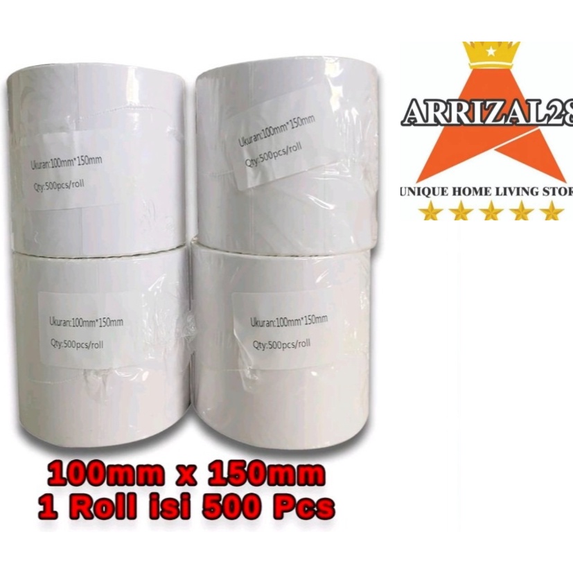 

KODE J16H KERTAS PRINT RESI LABEL STIKER THERMAL 1X15 MM 5PCS A6