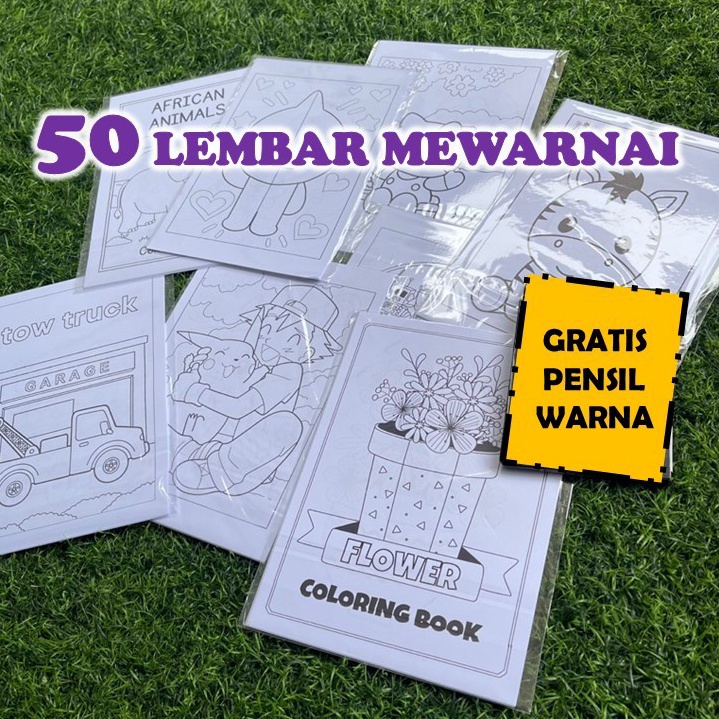 

New Promote TERMURAH 5 Lembar Gambar Mewarnai Anak Kertas Mewarnai Kertas Gambar Kartun Karakter Sketsa Untuk Usia 2 3 4 5 6 Tahun Pendidikan PRA SEKOLAH PAUD TK SD Gratis Pensil Warna