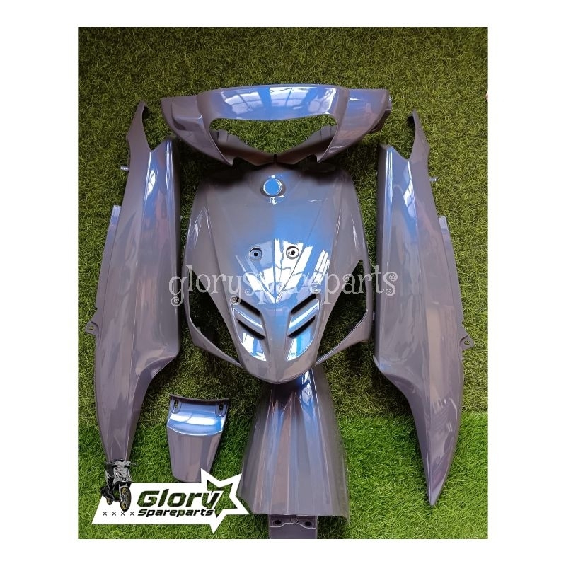 fullset body halus Mio sporty warna nardogrey lembayung biru