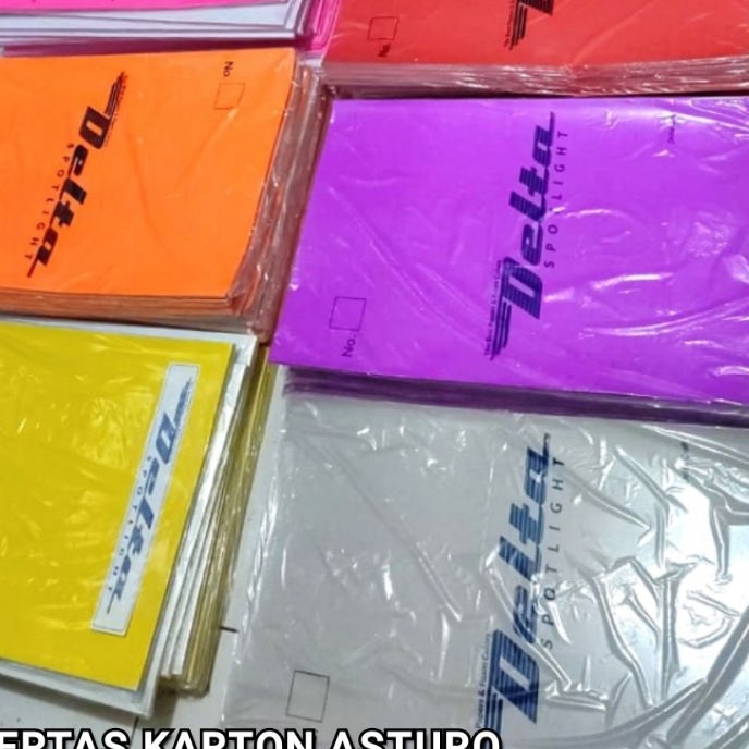 

FG2 Kes Karton Asturo Warna Warni 4 6 Cm Isi 1 Lembar