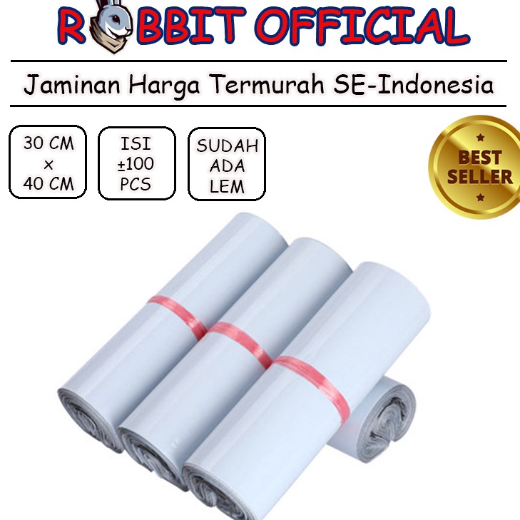 

FG2 PLASTIK POLYMAILER PUTIH WHITE 3x4 1 PCS Polymailer Putih Premium Glossy