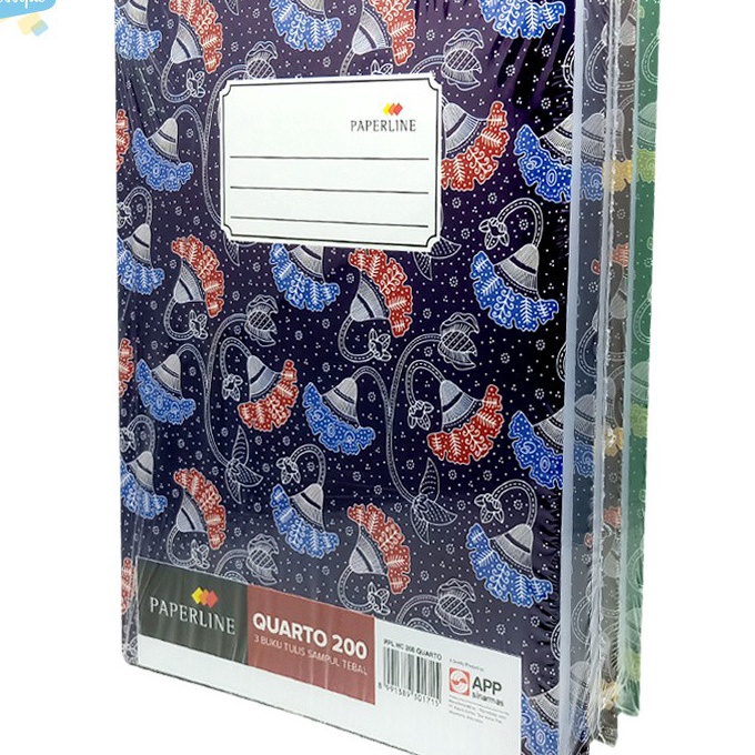 

Top Buku Quarto Paper2 Lembar Hard Cover Sampul Tebal