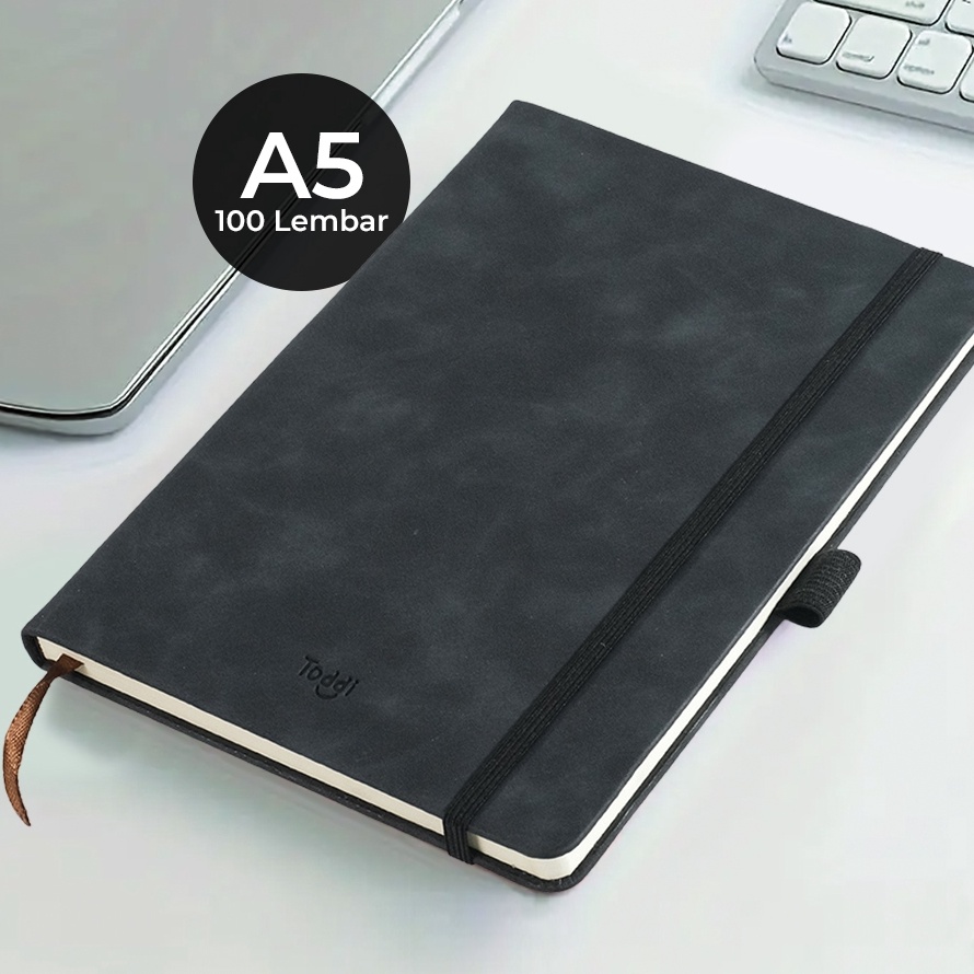 

KI3 Toddi Buku Jurnal Hardcover Notebook Diary A5 7GSM 2 Halaman Karet
