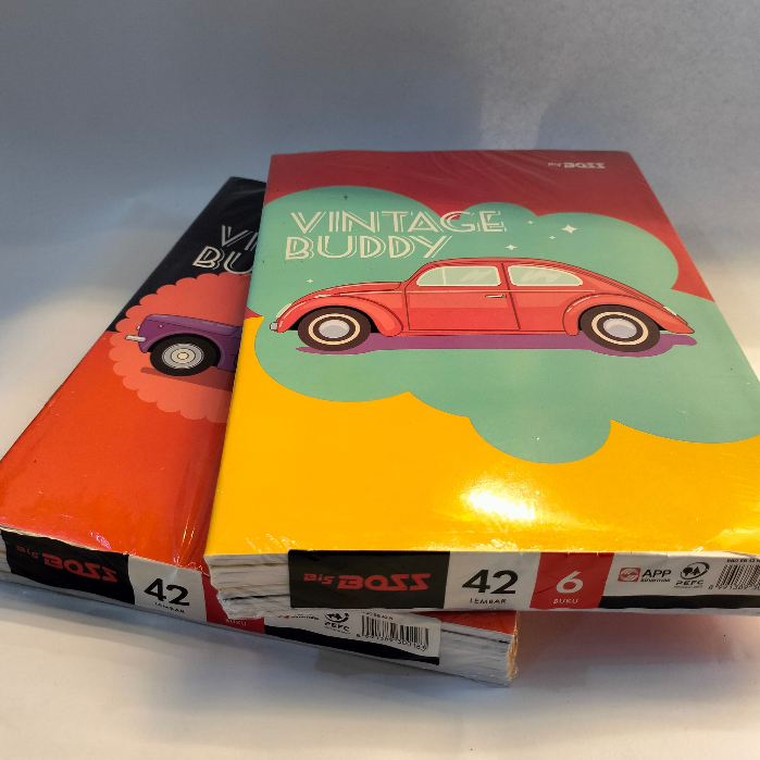 

BUKU TULIS BIG BOSS 42 LEMBAR (6 PCS)