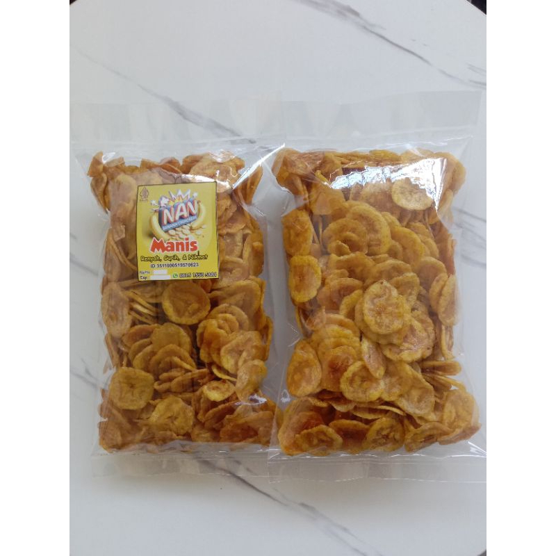 

Keripik Pisang Manis Renyah 500g