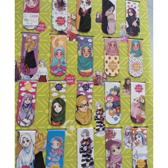 

Hematku pembatas magnet hijab isi2 pcs