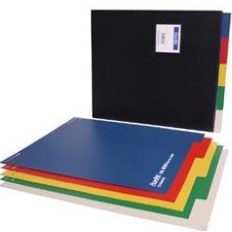 

KF7 Bantex PP Colour Divider A4Pembatas BinderPenyekat Ordner