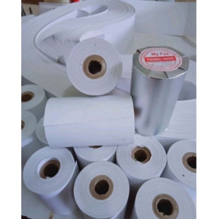 

Borong Terkini Kertas struk kasir printer thermal 8x5mm paket 1 pcs