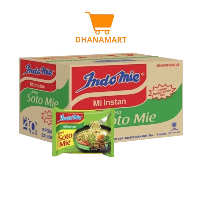 

1 DUS INDOMIE MIE INSTANT SOTO MIE