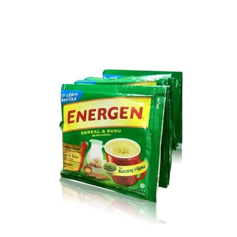 

ENERGEN KACANG HIJAU RENCENG ISI 10 SACHET