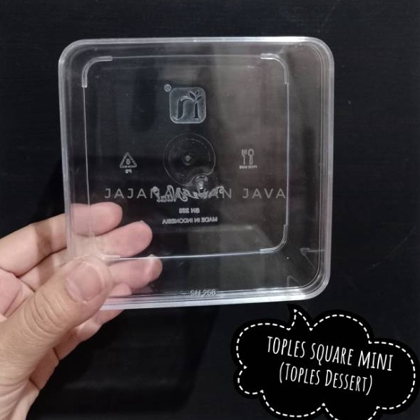 MURMER Toples Dessert Box Kotak Mini  Toples 4 ml  Toples Kue Lebaran  NUAI SN 268  NUAI SN 278