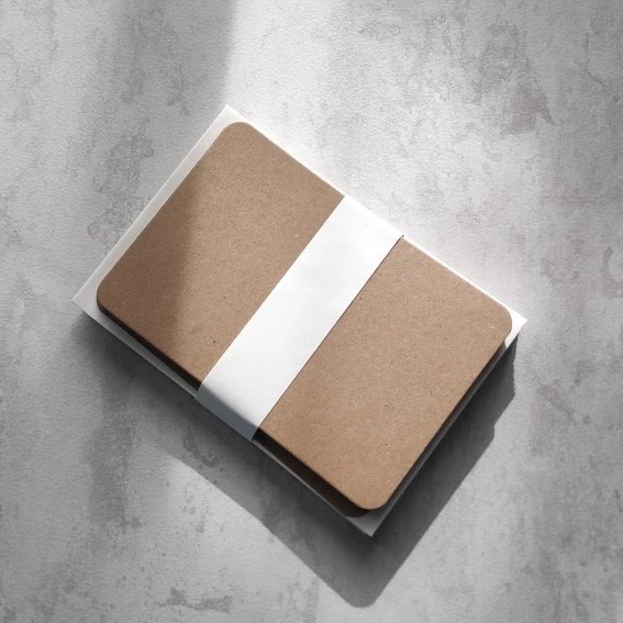 

HJ6 Blank Card with Envelope isi 1 set Kartu UcapanSuratCatatan