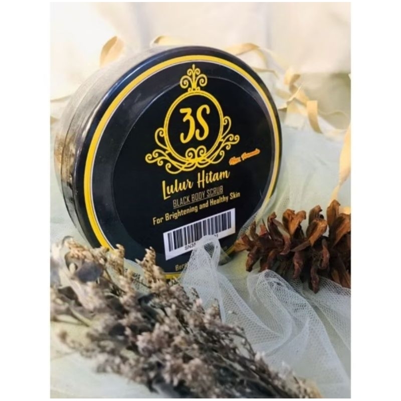 Lulur Hitam 3 S Original Black Body Scrub 250gr