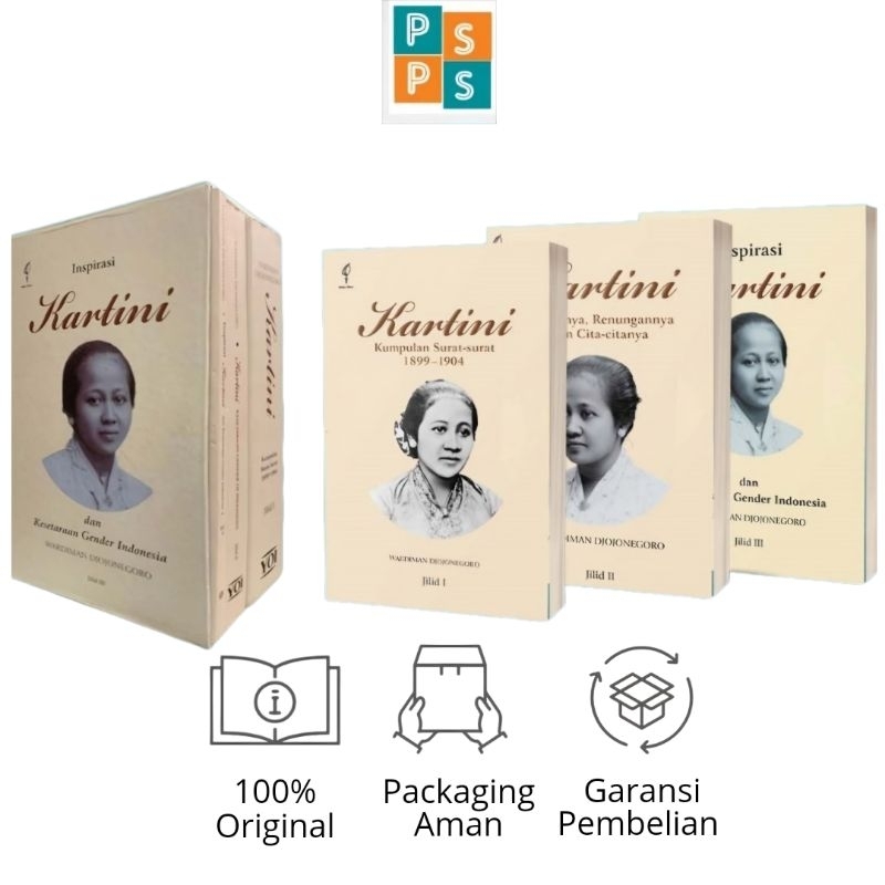 Free BOX - Buku Kartini - Kumpulan Surat-surat 1899-1904 (box) YOI24