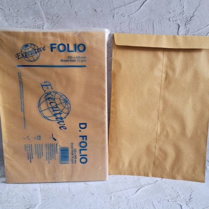 

Terbatas Amplop Coklat Folio Executive