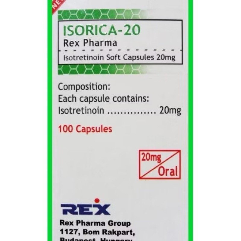ISORICA JERAWAT 20mg ECER ORIGINAL EXP 2026