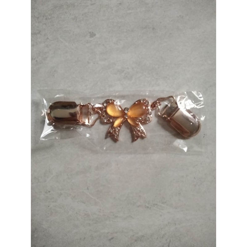 Jepitan klip model pita Untuk Cardigan Sweater syal  Clip Scarf Clip